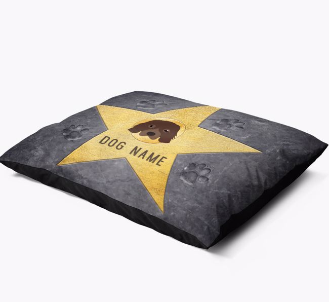 'Star of Fame' - Personalised {breedFullName} Dog Bed